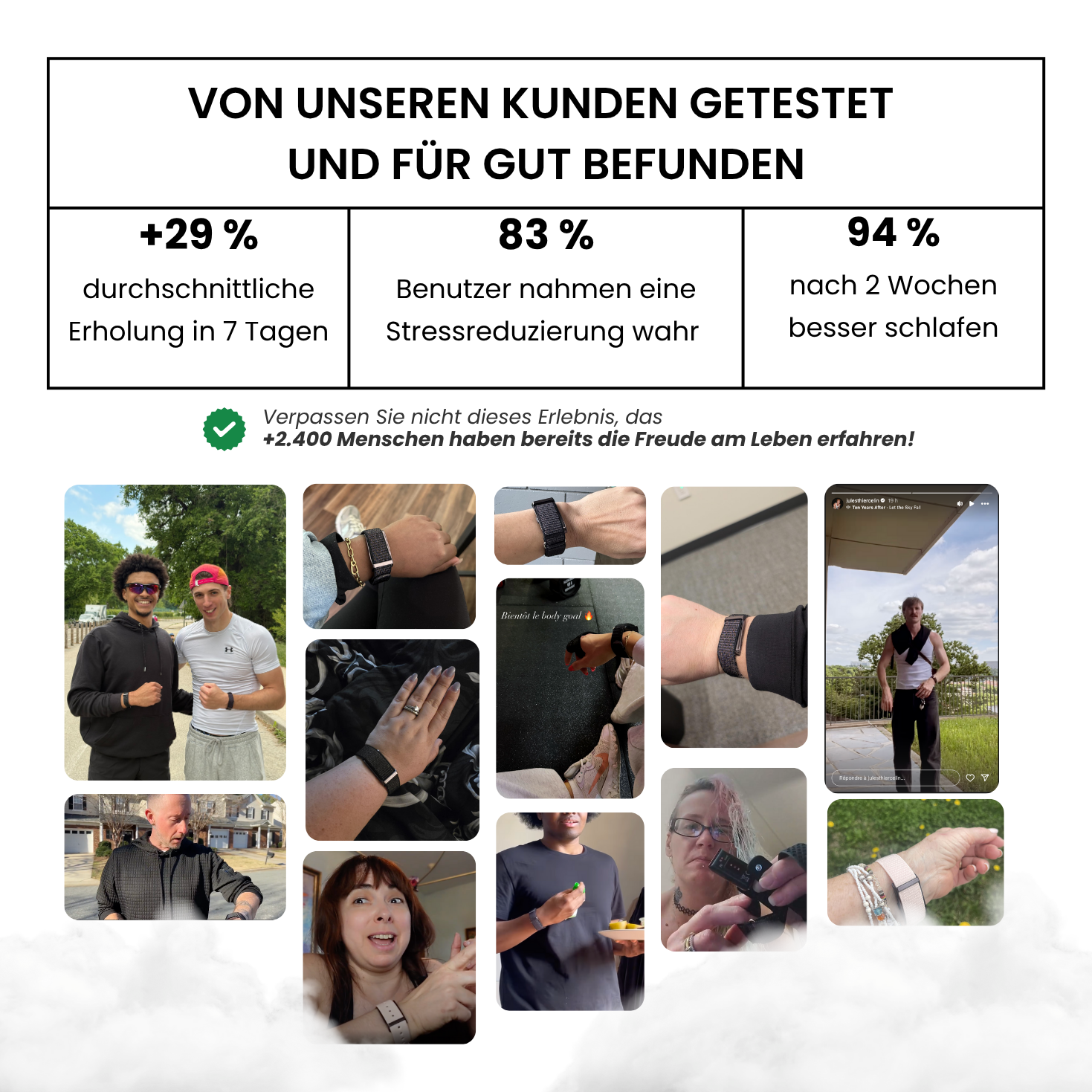 Bionny 4.0 - Das biometrische Gesundheitsband, das deinen Körper besser versteht als du selbst.